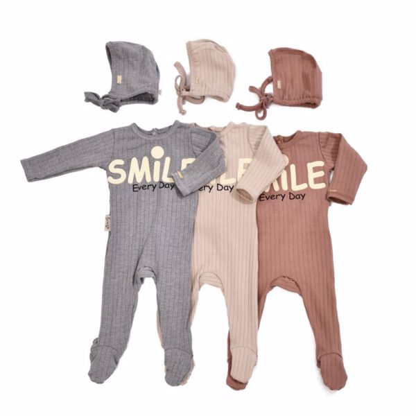 ⁦אוברול תינוק SMILE⁩ – תמונה ⁦3⁩
